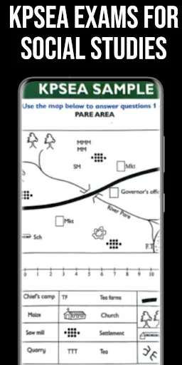 KPSEA Social Studies Exams+Ans screenshot 1