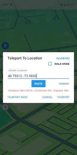 Fake GPS Location-GPS JoyStick screenshot 2