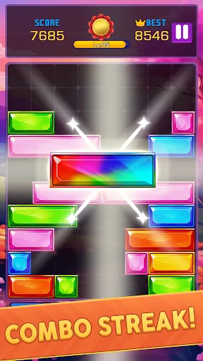 Jewel Block - Sliding Puzzle screenshot 2