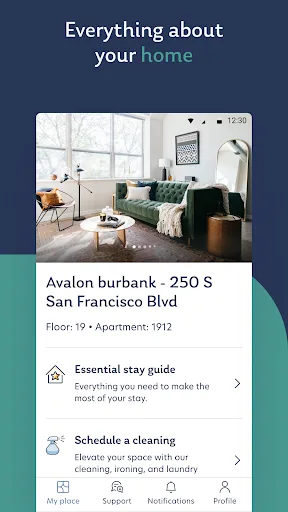Blueground screenshot 2