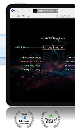 TheBrain screenshot 2