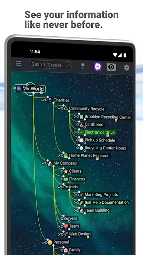 TheBrain screenshot 4