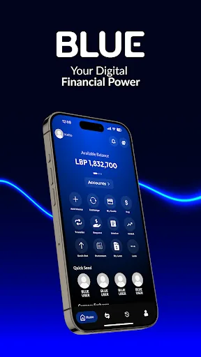 Blue Wallet Fintech screenshot 1
