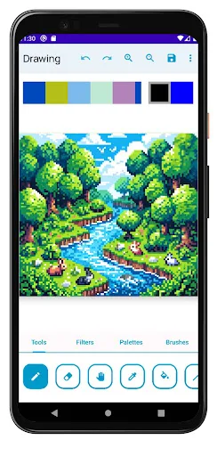 PixaPencil - Create Pixel Art screenshot 2