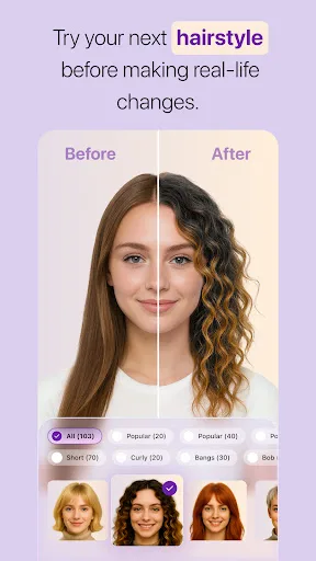 HairHunt: AI Hairstyle Try-On screenshot 2