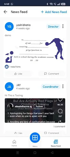 Robo School App screenshot 2