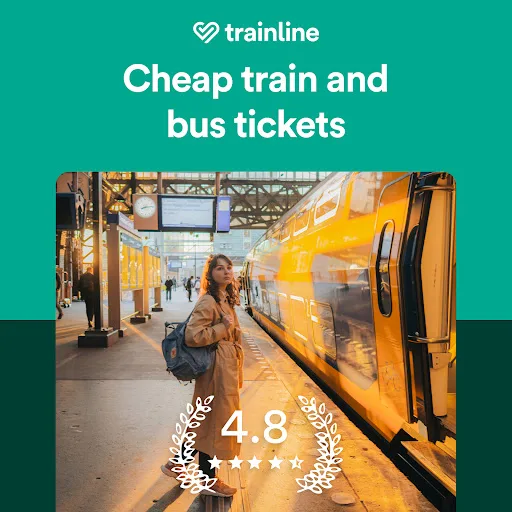 Trainline: Train travel Europe screenshot 1