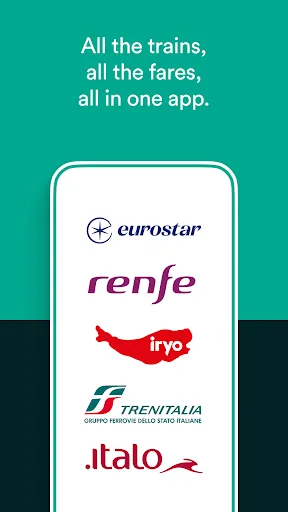 Trainline: Train travel Europe screenshot 2