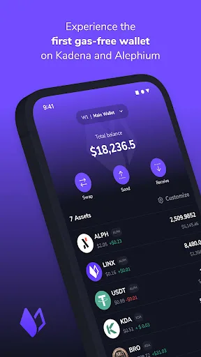 Linx Wallet screenshot 1