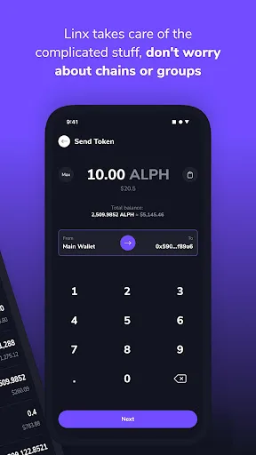 Linx Wallet screenshot 2
