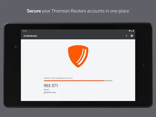 Thomson Reuters Authenticator screenshot 3