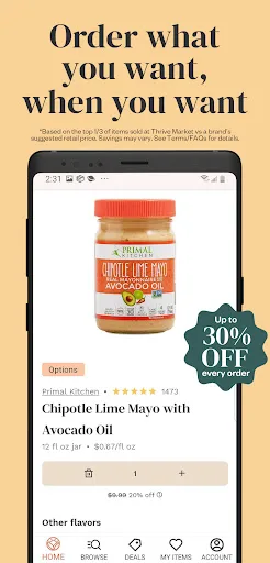 Thrive Market: Shop Healthy screenshot 3
