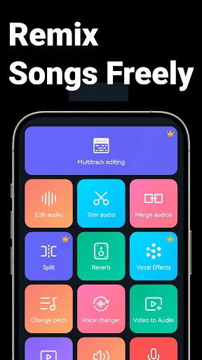 Music Audio Editor, MP3 Cutter screenshot 1