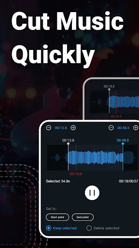 Music Audio Editor, MP3 Cutter screenshot 3