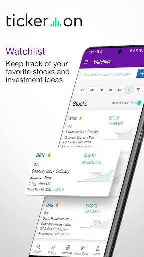 Tickeron - Stock Market News & screenshot 1
