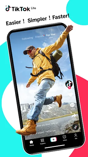 TikTok Lite - Faster TikTok screenshot 1