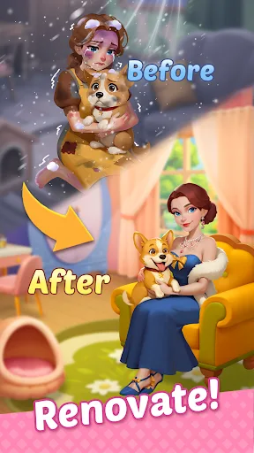 Tile Fashion: Love Story screenshot 5