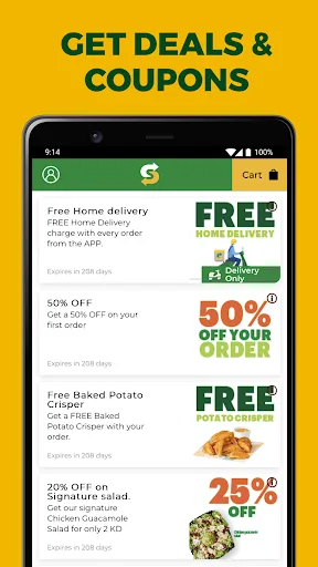 Subway® Kuwait screenshot 2