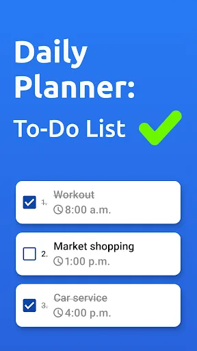 My Daily Planner: To-Do List screenshot 1