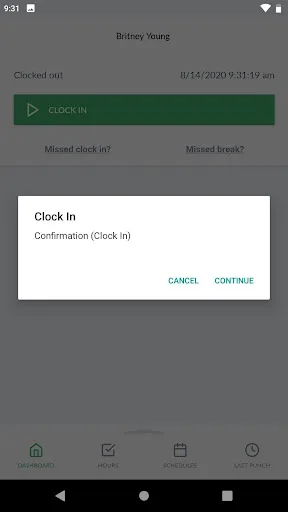 TimeClock Plus Clock screenshot 2