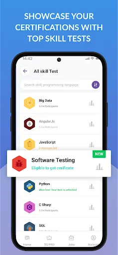 TechGig: Contests,Tests & News screenshot 1