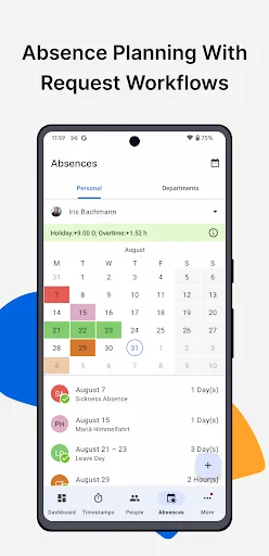 TimeTac - Work Hours Tracker screenshot 4
