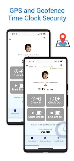 TimeTrakGO Employee Time Clock screenshot 4