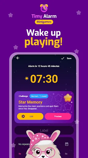 Timy Alarm Clock screenshot 1