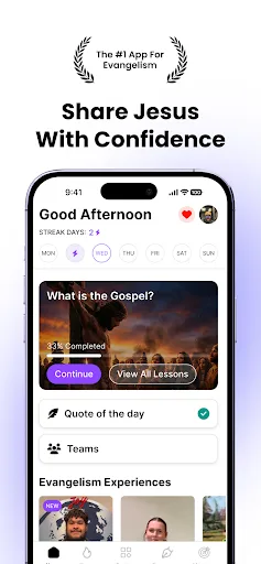 iEvangelize - Share the Gospel screenshot 1
