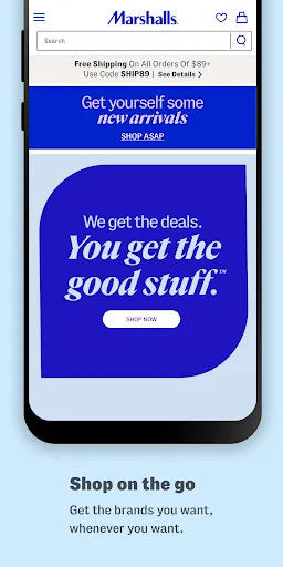 Marshalls Official screenshot 1