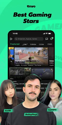 Trovo - Watch & Play Together screenshot 1