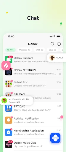 DeBox: Messenger Crypto Wallet screenshot 3