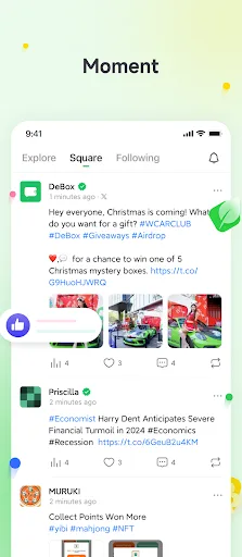 DeBox: Messenger Crypto Wallet screenshot 4