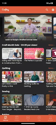 Craftsy screenshot 2