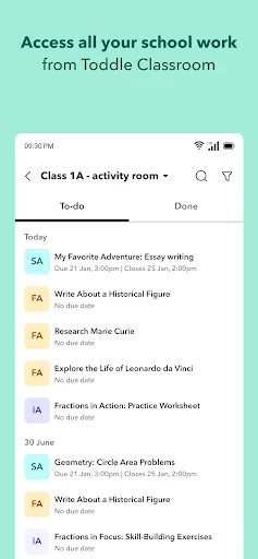 Toddle Student screenshot 4