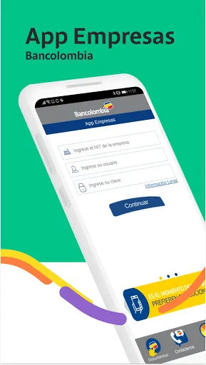 Bancolombia Empresas screenshot 1