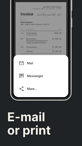 Invoice Maker Tofu & Receipts screenshot 3