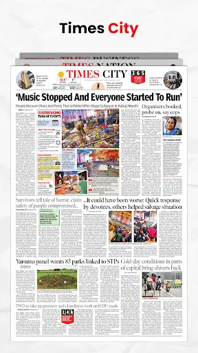 Times Of India Newspaper App screenshot 3