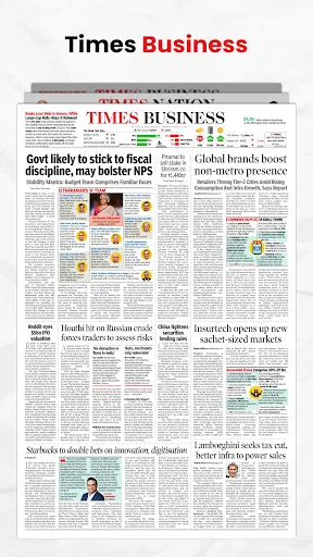 Times Of India Newspaper App screenshot 5