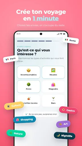 TomExplore, voyages sur-mesure screenshot 1