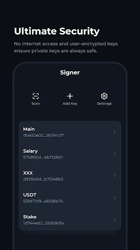 Signer for Tonkeeper screenshot 2