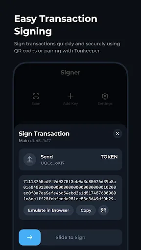 Signer for Tonkeeper screenshot 4