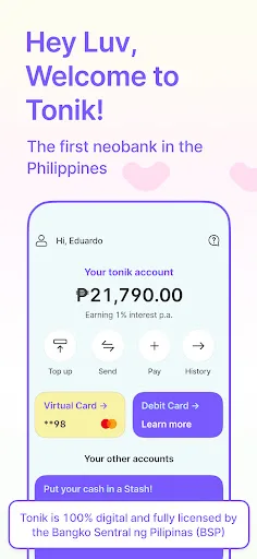 Tonik: Online Loans & Savings screenshot 1