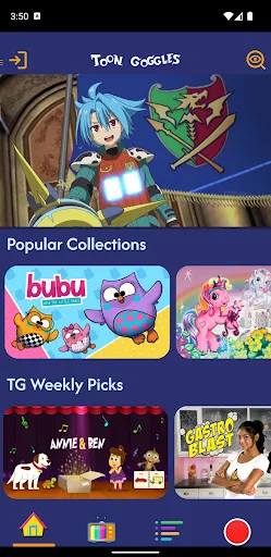 Toon Goggles for TV screenshot 2