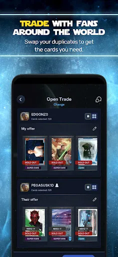 Star Wars Card Trader by Topps screenshot 3