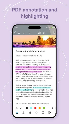 Kilonotes-Notes & Mark up PDF screenshot 2