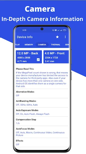 Device Info: Check System, CPU screenshot 5