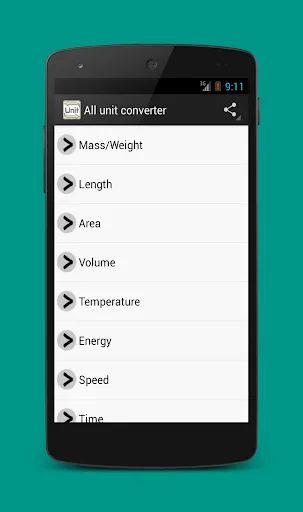 All Unit Converter screenshot 1