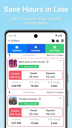Disney World Lines screenshot 2