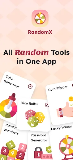 RandomX: Finger Picker & Wheel screenshot 1